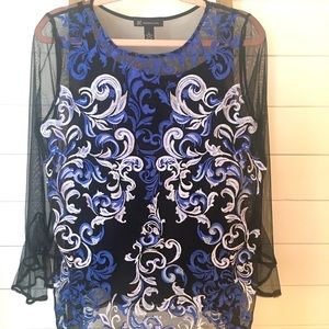 I.N.C. Dressy top with camisole